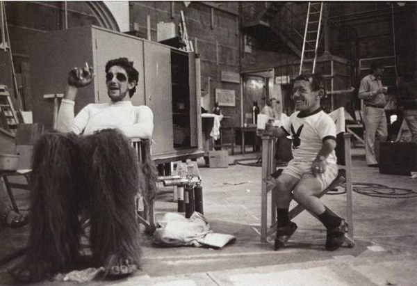 behind the scenes pictures from star wars